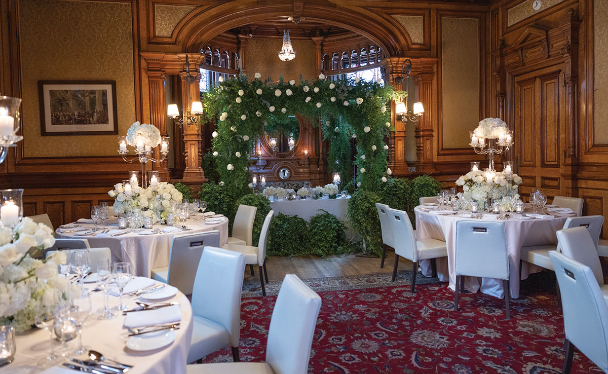 le mount stephan wedding reception