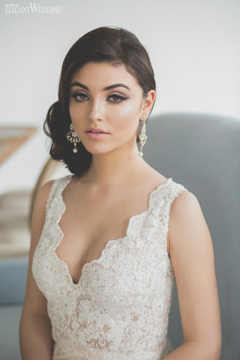 Cat-Eye Bridal Makeup