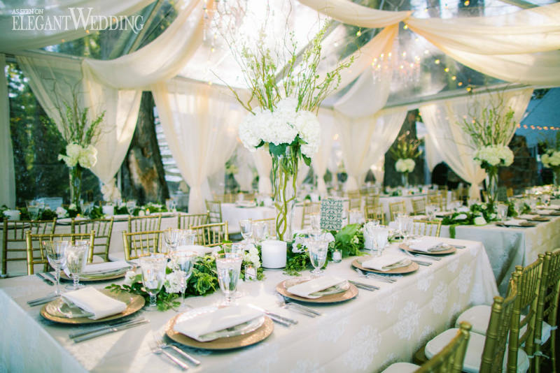 Greenery Garland Centrepieces