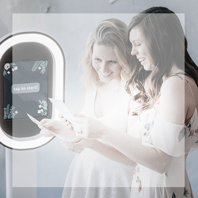 elegant wedding photo booths