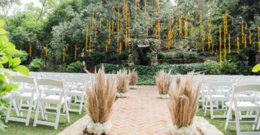 romantic wedding with boho vides
