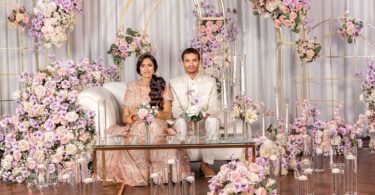 lavender indian wedding theme